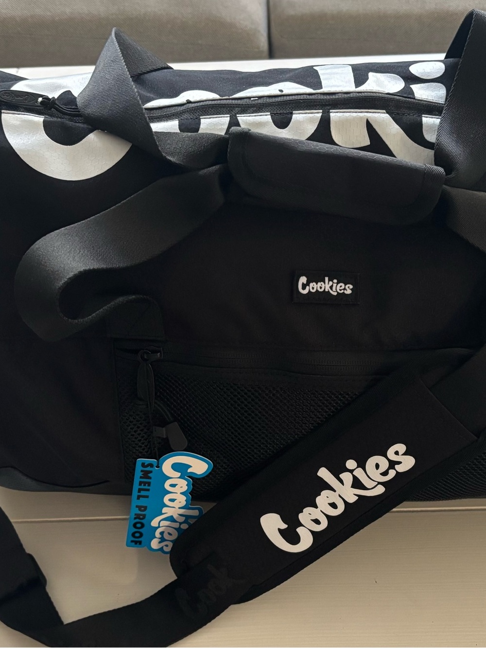 Cookies Summit Ripstop Duffle Bag in Black - Picture 5 of 7